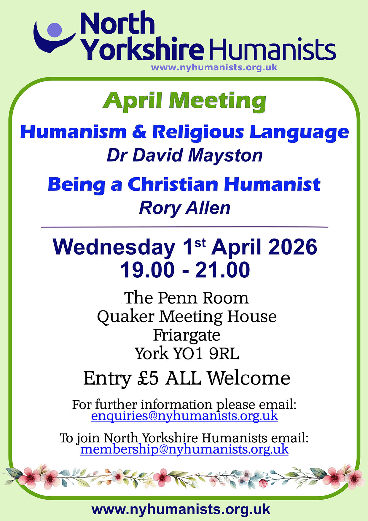 April meeting poster - click to enlarge